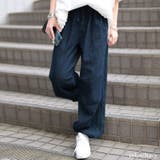 ネイビー | 大きいサイズ レディース パンツ | GOLDJAPAN 大きいサイズ専門店