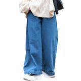 ブルー | 大きいサイズ レディース パンツ | GOLDJAPAN　大きいサイズ専門店
