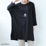 ブラック | 大きいサイズ レディース チュニック | GOLDJAPAN　大きいサイズ専門店