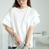 ホワイト | 大きいサイズ レディース トップス | GOLDJAPAN　大きいサイズ専門店