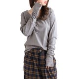 杢グレー | 大きいサイズ レディース トップス | GOLDJAPAN 大きいサイズ専門店