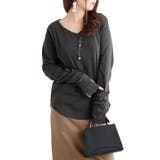 チャコールグレー | 大きいサイズ レディース トップス | GOLDJAPAN 大きいサイズ専門店