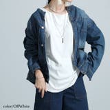 オフホワイト | 大きいサイズ レディース トップス | GOLDJAPAN　大きいサイズ専門店