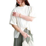 オフホワイト | 大きいサイズ レディース トップス | GOLDJAPAN 大きいサイズ専門店