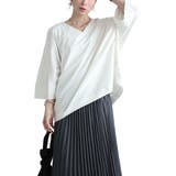 オフホワイト | 大きいサイズ レディース トップス | GOLDJAPAN　大きいサイズ専門店