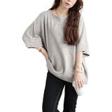 杢グレー | 大きいサイズ レディース トップス | GOLDJAPAN　大きいサイズ専門店