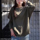 チャコールグレー | 大きいサイズ レディース トップス | GOLDJAPAN　大きいサイズ専門店