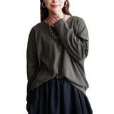 チャコールグレー | 大きいサイズ レディース トップス | GOLDJAPAN　大きいサイズ専門店