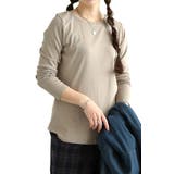 グレーベージュ | 大きいサイズ レディース トップス | GOLDJAPAN　大きいサイズ専門店