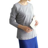 杢グレー | 大きいサイズ レディース トップス | GOLDJAPAN　大きいサイズ専門店