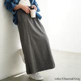 チャコールグレー | 大きいサイズ レディース スカート | GOLDJAPAN　大きいサイズ専門店