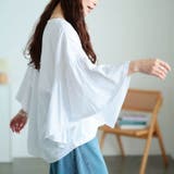 ホワイト | 大きいサイズ レディース トップス | GOLDJAPAN 大きいサイズ専門店
