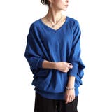 ブルー | 大きいサイズ レディース トップス | GOLDJAPAN　大きいサイズ専門店