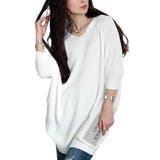 オフホワイト | 大きいサイズ レディース チュニック | GOLDJAPAN　大きいサイズ専門店