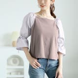 ラベンダー | 大きいサイズ レディース トップス | GOLDJAPAN　大きいサイズ専門店