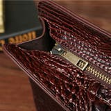 クロコダイル調 レザー クラッチバック | GOLWIS | 詳細画像8 