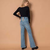 バックレースアップデニムパンツ | GORGE | 詳細画像18