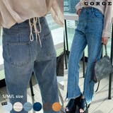 バックレースアップデニムパンツ | GORGE | 詳細画像1
