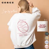 裏起毛サークルロゴプルオーバー | GORGE | 詳細画像1