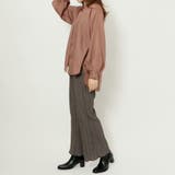 起毛プリーツ柄パンツ | GORGE | 詳細画像5