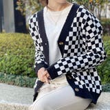 ブロックチェックカーディガン | GORGE | 詳細画像8