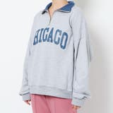 配色ハーフZIPロゴ裏毛プルオーバー | GORGE | 詳細画像10