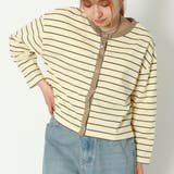 2wayボーダー短丈カーディガン | GORGE | 詳細画像6