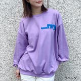 ラベンダー | ＤＯＧプリント裏毛プルオーバー | GORGE 