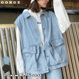 デニムBIGベスト | GORGE | 詳細画像1