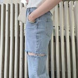 サイドダメージデニムパンツ | GORGE | 詳細画像7