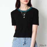 カラーリブ短丈トップス | GORGE | 詳細画像5