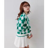 チェック柄カーディガン | GORGE  | 詳細画像3 