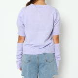 アームウォーマー付ニットプルオーバー | GORGE  | 詳細画像8 