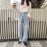 調整付きダメージデニムパンツ | GORGE | 詳細画像16