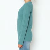 カシミアタッチマエクロスニット | GORGE  | 詳細画像8 