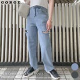 サイドダメージデニムパンツ | GORGE | 詳細画像1