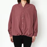 バックリボンタケノコタックシャツ | GORGE | 詳細画像6