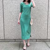 テレコリブカットアウトワンピース | GORGE | 詳細画像11