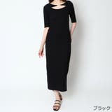 テレコリブカットアウトワンピース | GORGE | 詳細画像3