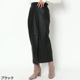 スリット合皮タイトスカート | GORGE  | 詳細画像2 