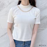 チェーン付きプチハイテレコトップス | GORGE | 詳細画像2