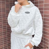 ワッペン付きキルトパーカー | GORGE  | 詳細画像2 