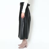 ベルト付き合皮スリットスカート | GORGE  | 詳細画像4 