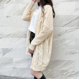 ロービングケーブルロングカーディガン | GORGE | 詳細画像7