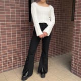 スクエアフェザーニットプルオーバー | GORGE  | 詳細画像11