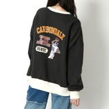 プリントリンガー裏起毛プルオーバー | GORGE  | 詳細画像4 