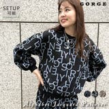 英字ジャガードプルオーバー | GORGE  | 詳細画像1 