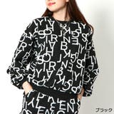 ブラック | 英字ジャガードプルオーバー | GORGE 
