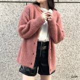 D/Pi | モヘアクルーカーディガン | GORGE
