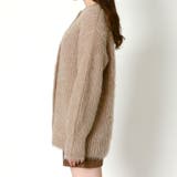 モヘアクルーカーディガン | GORGE | 詳細画像3